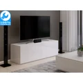 1.2m White Gloss Suprilla TV Unit