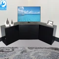 Standford Black Corner TV Cabinet