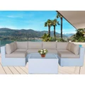 White Majeston Modular Outdoor Furniture Lounge
