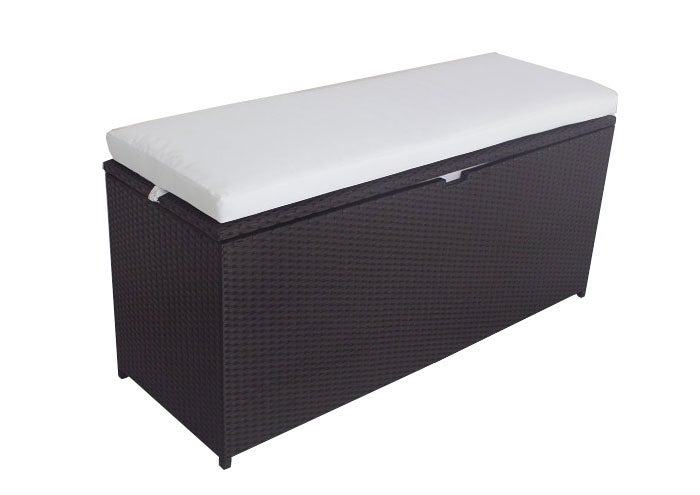 Brown Wicker Storage Box