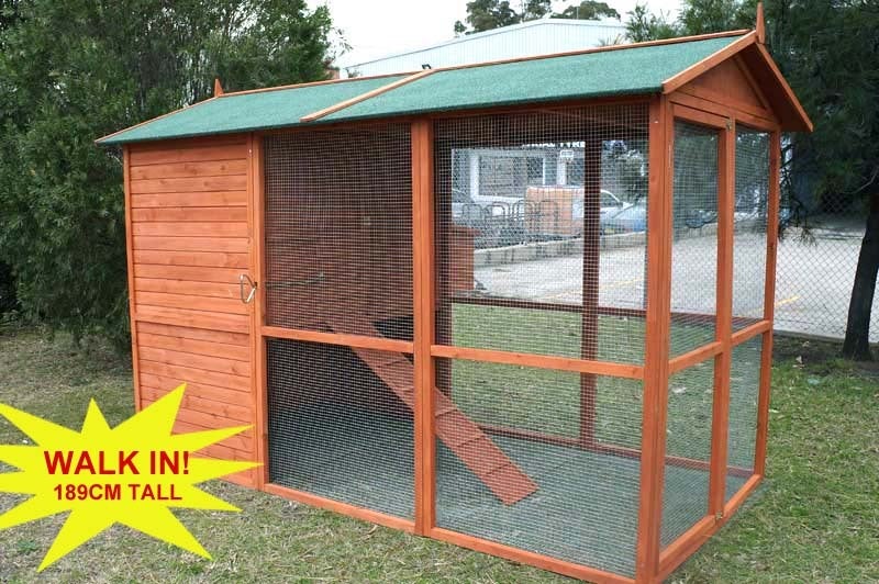 Giant Walk In Castle Chicken Coop