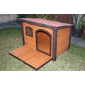 Small Wooden Dog House Premium