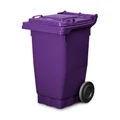 80 Litre Wheelie Bin - New - Purple