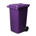 240 Litre Wheelie Bin - New - Purple