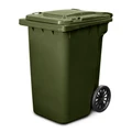 360 Litre Wheelie Bin - New - Dark Green