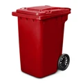 360 Litre Wheelie Bin - New - Red
