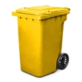 360 Litre Wheelie Bin - New - Yellow