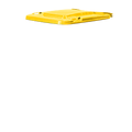 360 Litre Wheelie Bin Lid - New - Yellow