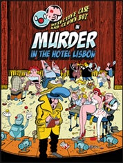 Detective Case and Clown Bot in: Murder in the Hotel Lisbon