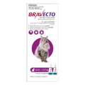 Bravecto Spot On For Large Cats 6.25 - 12.5 Kg Purple 4 Pipettes