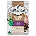 Ivory Coat Grain Free Senior Dog Dry Food Low Fat Turkey 13 Kg