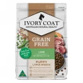 Ivory Coat Grain Free Large Breed Puppy Dry Food Lamb With Coconut Oil 13 Kg