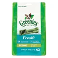 Greenies Fresh Dental Dog Treats For Dogs - Teenie 2-7 Kg 340 Gm