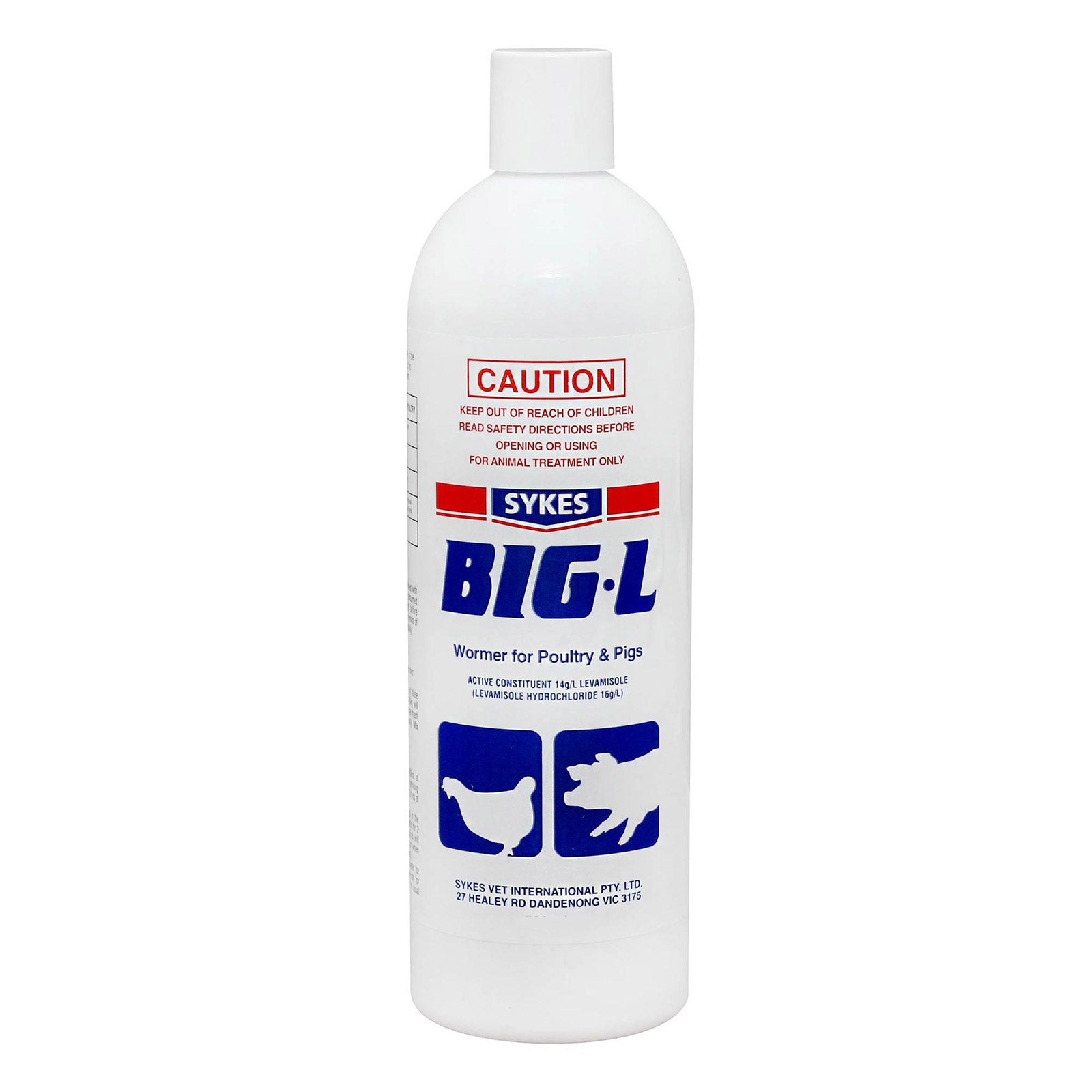 Big L Wormer For Pigs & Poultry 500 Ml