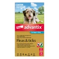 Advantix For Medium Dogs 4 To 10kg Aqua 12 Pack