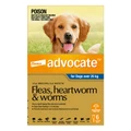 Advocate For Dogs Over 25 Kg Extra Large Dogs Blue 12 Doses