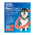 Nexgard Spectra Extra Large Dogs 30.1 - 60kg Red 3 Pack