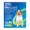 Nexgard Spectra Medium Dogs 7.6 - 15kg Green 6 Pack