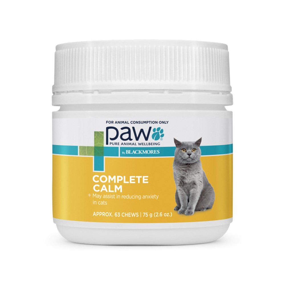 Paw By Blackmores Complete Calm Chews For Cats 75g 1 Pack