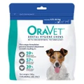 Oravet Dental Chews For Small Dogs 4.5-11 Kg Blue 28 Chews