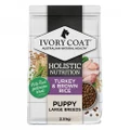 Ivory Coat Holistic Nutrition Large Breed Puppy Dry Food Turkey And Brown Rice 15 Kg