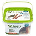 Whimzees Alligator/Brushzees/Stix Variety Value Box Dog Dental Treats Large 14 Chews