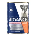 Advance Chicken, Salmon & Rice All Breed Adult Dog Canned Wet Food 410 Gm 12 Cans