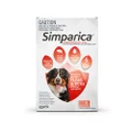 Simparica Chewables 120mg For Xlarge Dogs 40.1-60kg Red 3 Doses