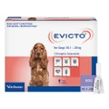 Evicto Spot-On Selamectin For Medium Dogs 10-20kg Blue 4 Pack