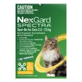 Nexgard Spectra Spot-On For Large Cats 2.5 To 7.5kg 3 Pack