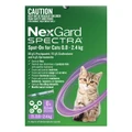 Nexgard Spectra Spot-On For Kittens And Small Cats 0.8 To 2.4kg 6 Pack