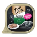 Dine Cat Adult Multipack Classic Terrine Chicken 85g X 7 Cans 6 Pack