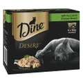 Dine Desire Multipack Adult Cat Wet Canned Food Succulent Chicken Breast 85g X 6 4 Pack