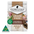 Ivory Coat Grain Free Chicken & Kangaroo Adult Dry Cat Food 2 Kg