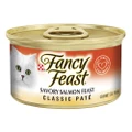 Fancy Feast Cat Adult Classic Savoury Salmon 85g X 24 Cans 1 Pack