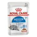 Royal Canin Indoor Sterilised Mature Senior 7+ In Gravy Pouches Wet Cat Food 85 Gms 12 Pack