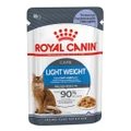 Royal Canin Light Weight Care In Jelly Adult Pouches Wet Cat Food 85 Gms 12 Pack