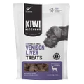Kiwi Kitchens Raw Freeze Dried Venison Liver Grain Free Treats For Dogs 110 Gm