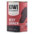 Kiwi Kitchens Canned Dog Food Beef Dinner 375 Gms 9 Pack