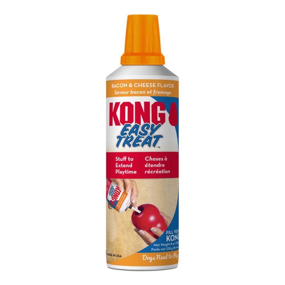 Kong Easy Treat Bacon And Cheese Recipe Paste For Dogs 226 Gm