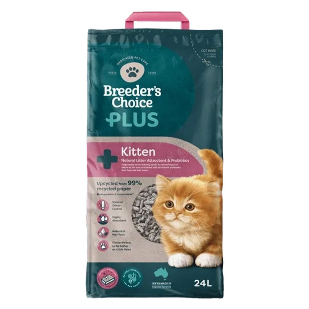 Breeder's Choice Plus Litter For Kittens 24 Litres
