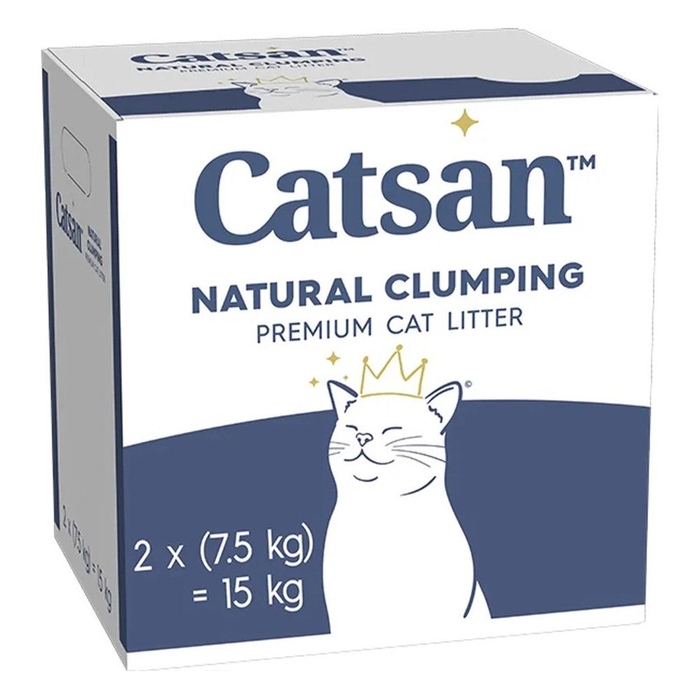 Catsan Natural Clumping Premium Cat Litter 15 Kg