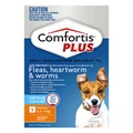 Comfortis Plus For Small Dogs 4.6-9kg Orange 6 Chews