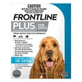 Frontline Plus For Medium Dogs 10 To 20kg Blue 3 Pipettes