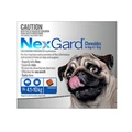 Nexgard Chewables For Small Dogs 4.1 - 10 Kg Blue 3 Chews