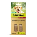Drontal Wormers Chewables For Dogs Up To 35kg Red 2 Chews