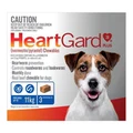 Heartgard Plus Chewables For Small Dogs Up To 11kg Blue 6 Chews