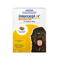 Interceptor Spectrum Tasty Chews For Medium Dogs 11 To 22kg Yellow 3 Chews