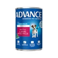 Advance Puppy Plus Growth All Breed Canned Wet Food Lamb & Rice 410 Gm 12 Cans