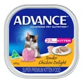 Advance Tender Chicken Delight Kitten Canned Wet Food 85 Gm 7 Pack